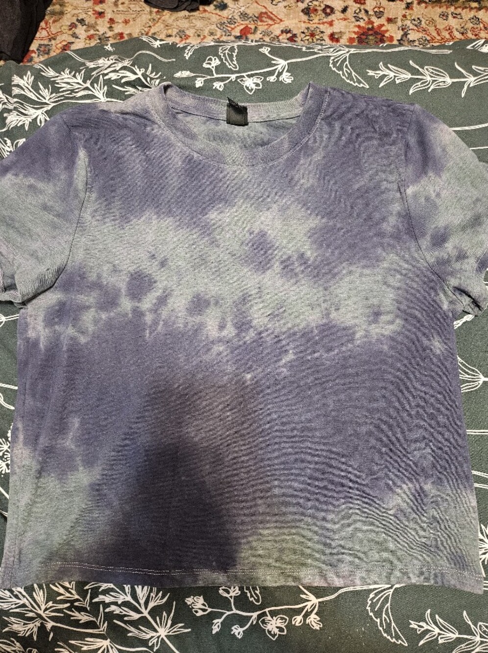 Tie Dye Cropped Shirt